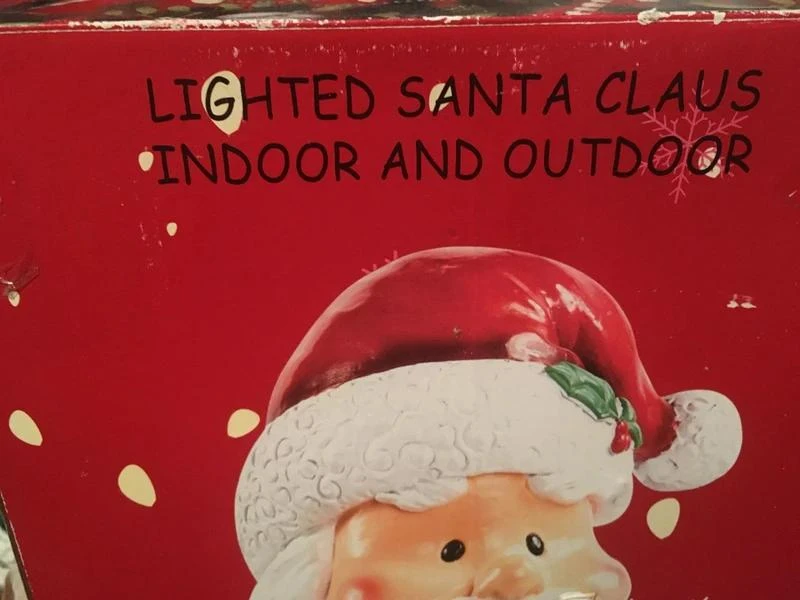 huge luminous XXL Santa Claus – photo 3